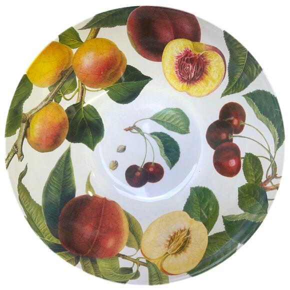 Williams Sonoma 'Botanical Fruit' Melamine 15-Piece Salad Serving Set-Excellent - Picture 4 of 12